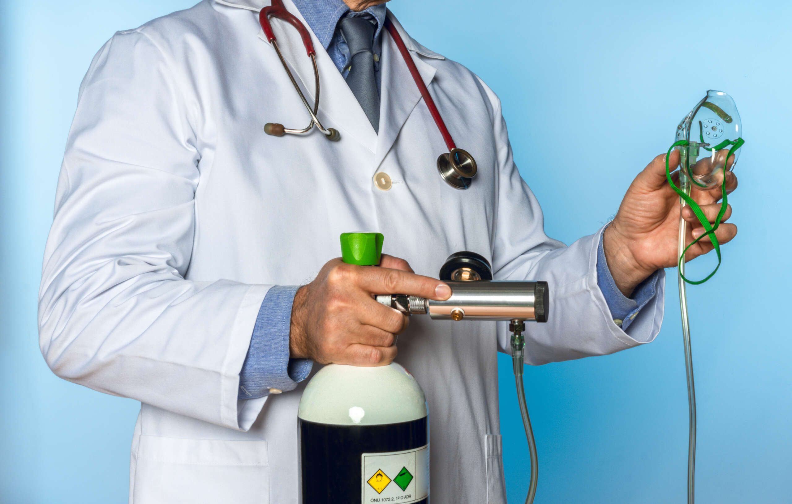 Oxígeno medicinal y otros gases medicinales